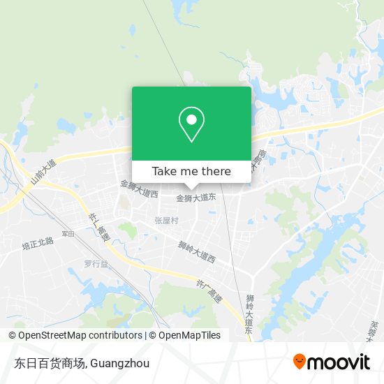 东日百货商场 map