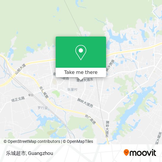 乐城超市 map