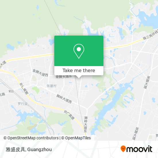雅盛皮具 map