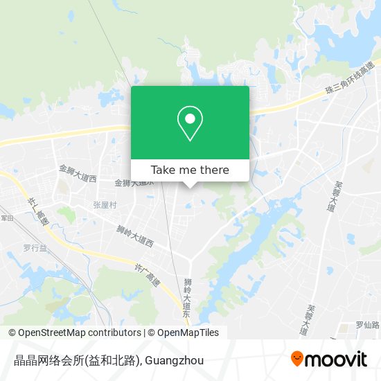 晶晶网络会所(益和北路) map