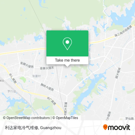 利达家电冷气维修 map