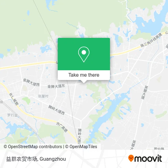 益群农贸市场 map