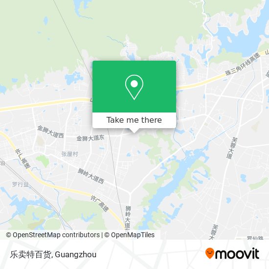 乐卖特百货 map