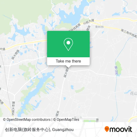 创新电脑(旗岭服务中心) map