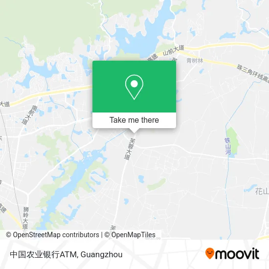 中国农业银行ATM map