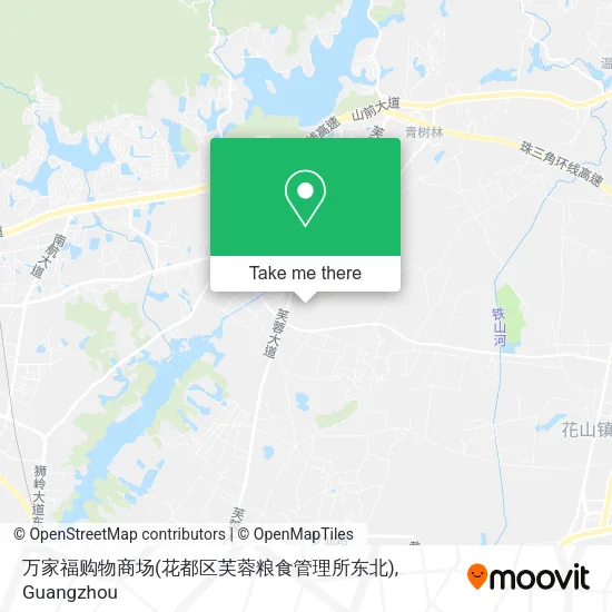 万家福购物商场(花都区芙蓉粮食管理所东北) map