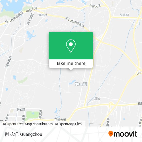 醉花轩 map