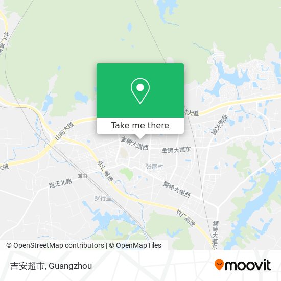 吉安超市 map