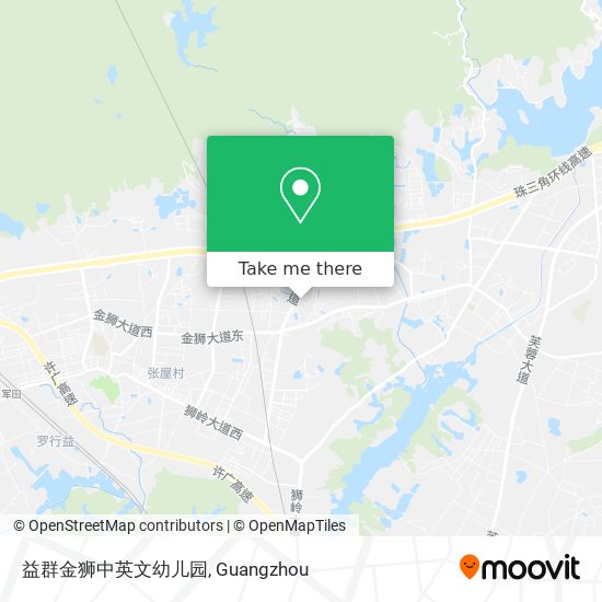 益群金狮中英文幼儿园 map