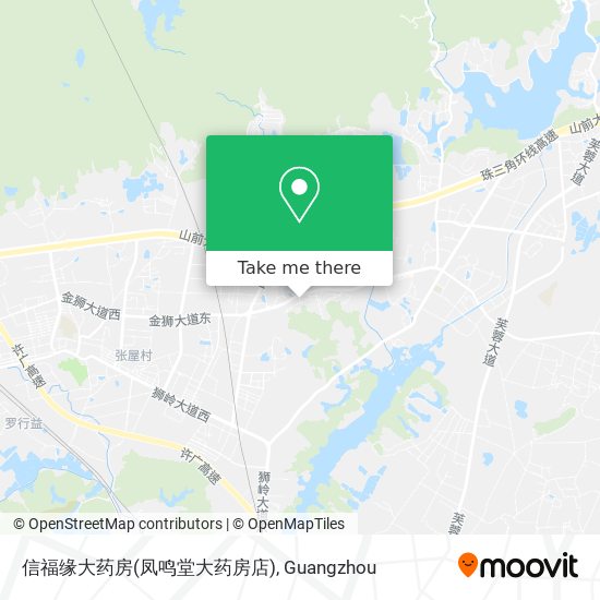 信福缘大药房(凤鸣堂大药房店) map