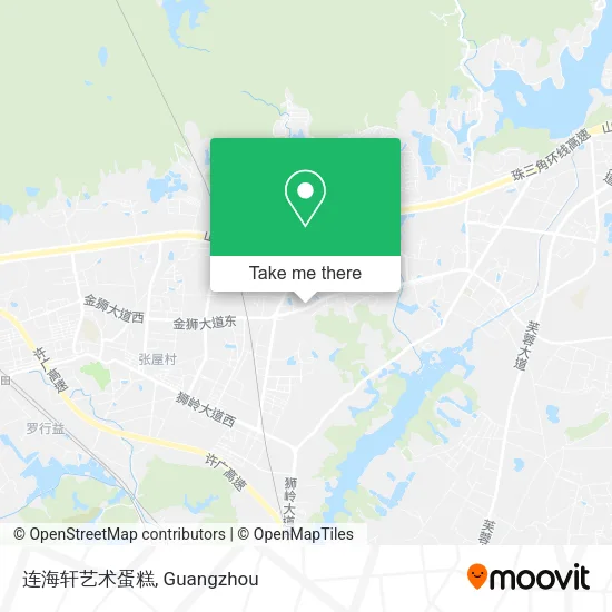 连海轩艺术蛋糕 map