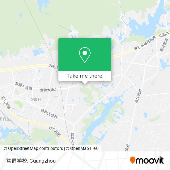 益群学校 map