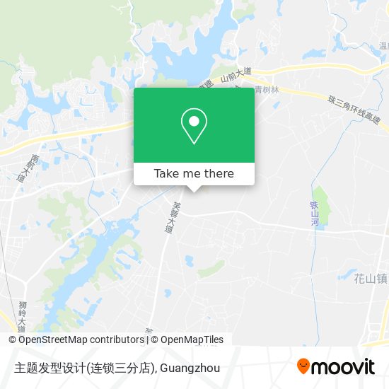 主题发型设计(连锁三分店) map