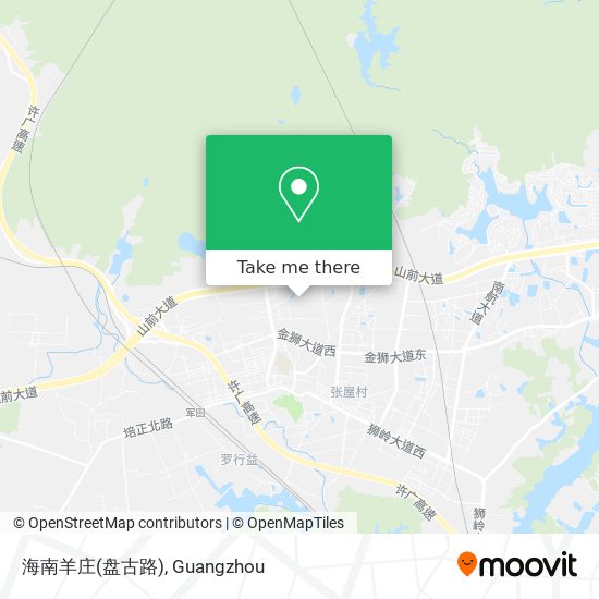 海南羊庄(盘古路) map