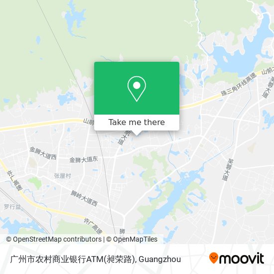 广州市农村商业银行ATM(昶荣路) map