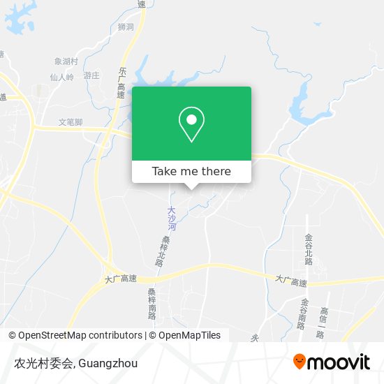 农光村委会 map