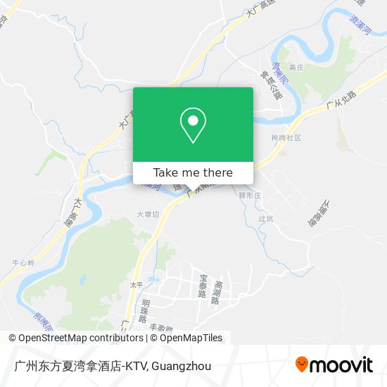 广州东方夏湾拿酒店-KTV map