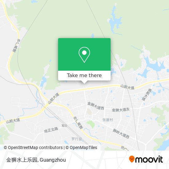 金狮水上乐园 map