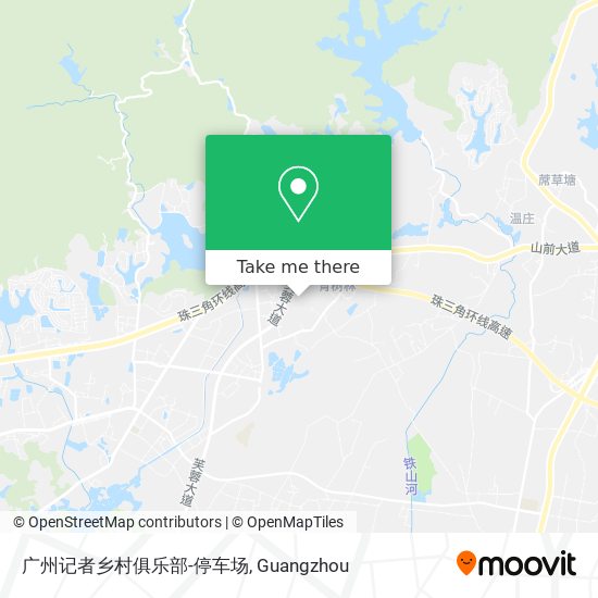 广州记者乡村俱乐部-停车场 map