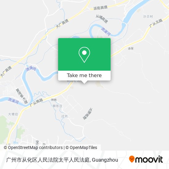 广州市从化区人民法院太平人民法庭 map