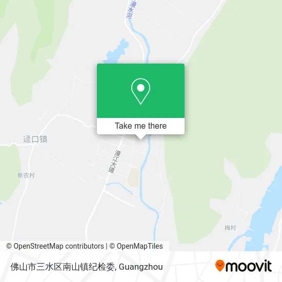 佛山市三水区南山镇纪检委 map