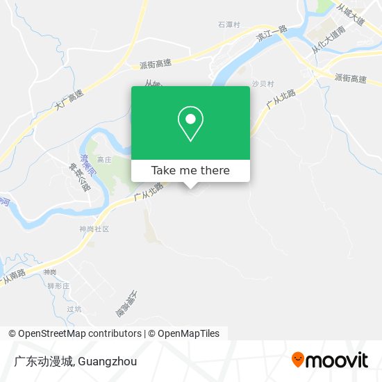 广东动漫城 map