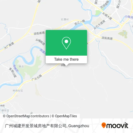 广州城建开发景城房地产有限公司 map