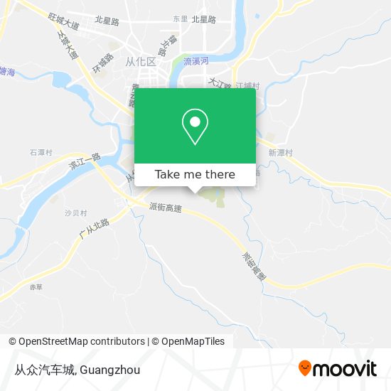 从众汽车城 map