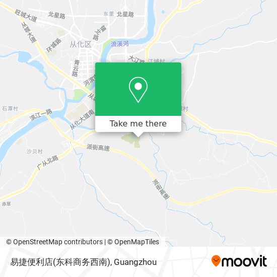 易捷便利店(东科商务西南) map