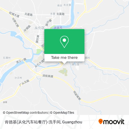 肯德基(从化汽车站餐厅)-洗手间 map