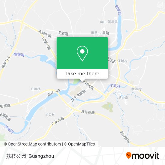 荔枝公园 map