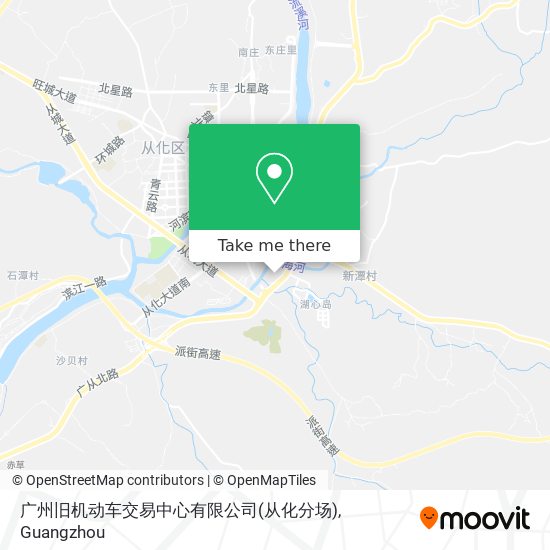 广州旧机动车交易中心有限公司(从化分场) map
