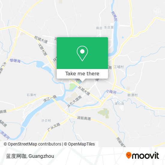 蓝度网咖 map
