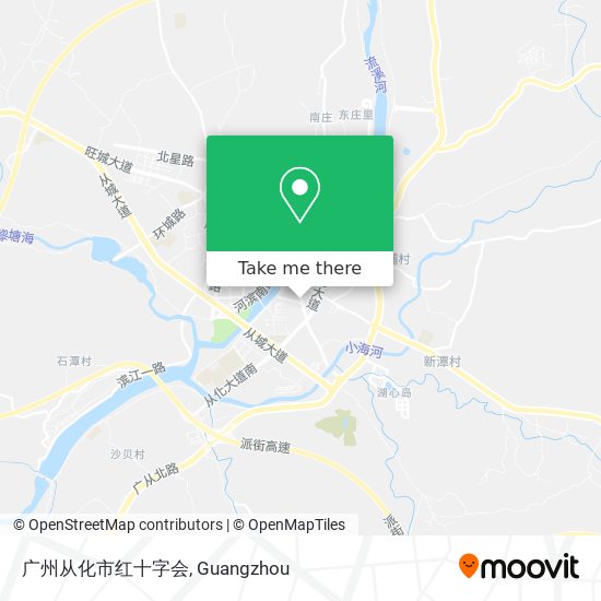 广州从化市红十字会 map