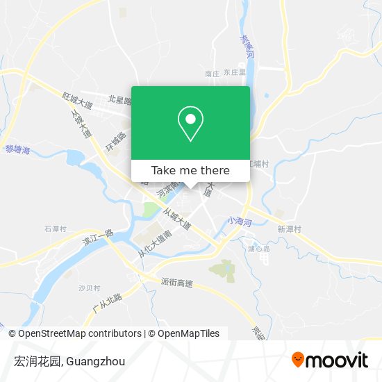 宏润花园 map