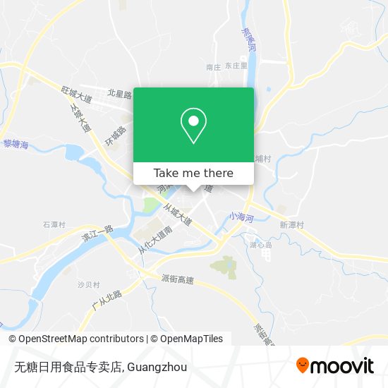 无糖日用食品专卖店 map