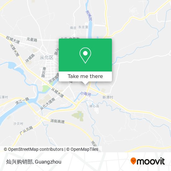 灿兴购销部 map