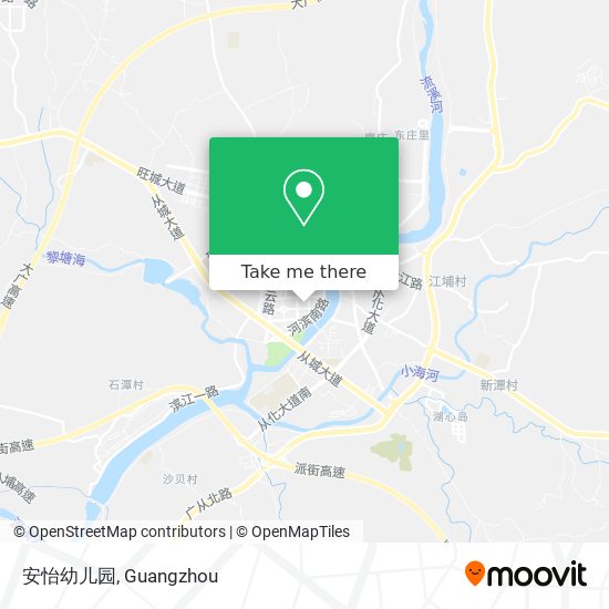 安怡幼儿园 map