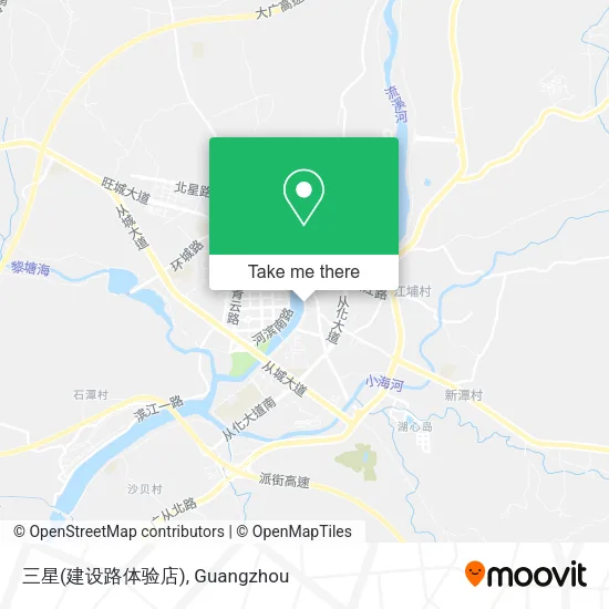 三星(建设路体验店) map