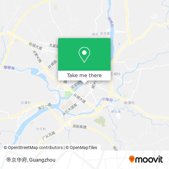 帝京华府 map