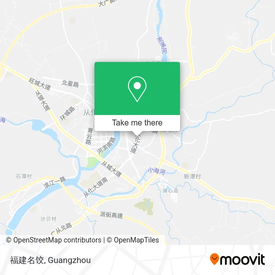 福建名饺 map