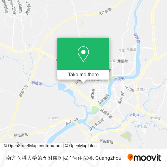 南方医科大学第五附属医院-1号住院楼 map