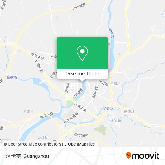 珂卡芙 map