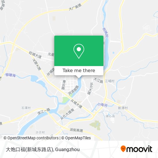 大饱口福(新城东路店) map
