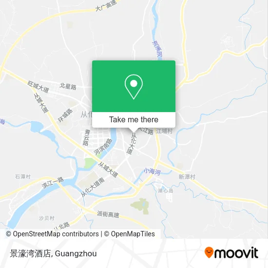 景濠湾酒店 map