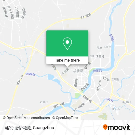 建宏·德怡花苑 map