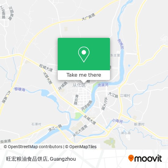 旺宏粮油食品饼店 map