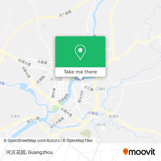 河滨花园 map
