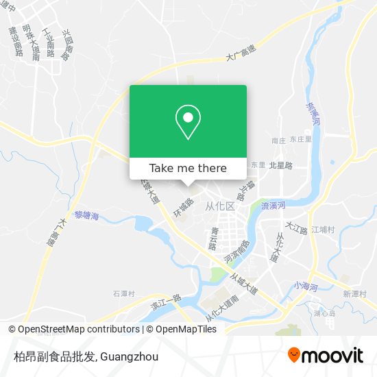 柏昂副食品批发 map