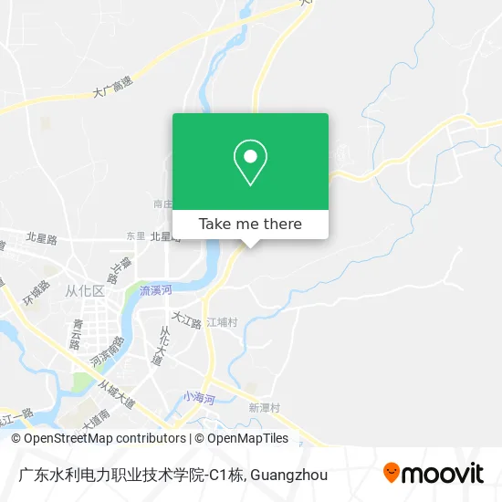 广东水利电力职业技术学院-C1栋 map